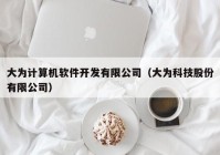 大為計算機(jī)軟件開發(fā)有限公司（大為科技股份有限公司）